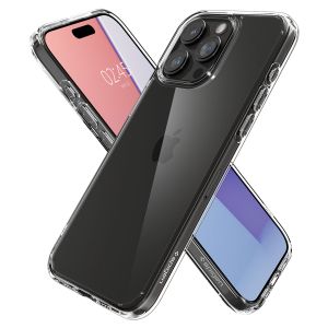 Spigen Ultra Hybrid Backcover iPhone 15 Pro Max - Crystal Clear