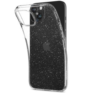 Spigen Liquid Crystal Glitter Backcover iPhone 15 - Crystal Quartz