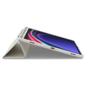Spigen Ultra Hybrid Pro Bookcase Samsung Galaxy Tab S9 Plus - Grijs