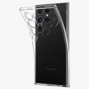 Spigen Liquid Crystal Backcover Samsung Galaxy S24 Ultra - Crystal Clear