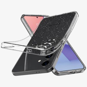 Spigen Liquid Crystal Backcover Samsung Galaxy S24 Plus - Glitter Crystal Quartz