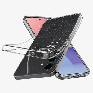 Spigen Liquid Crystal Backcover Samsung Galaxy S24 - Glitter Crystal Quartz