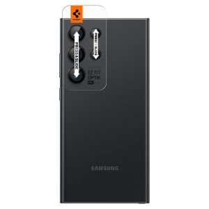 Spigen GLAStR Camera Protector Glas 2 Pack Samsung Galaxy S24 Ultra - Black