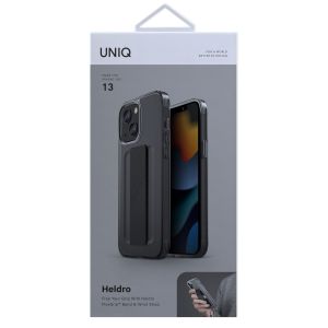 Uniq Heldro Backcover Flexgrip iPhone 13 - Grijs