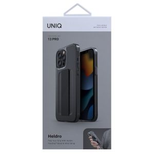 Uniq Heldro Backcover Flexgrip iPhone 13 Pro - Grijs