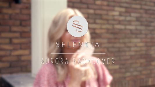 Selencia Aurora Fashion Backcover Samsung Galaxy A13 (4G) - Duurzaam hoesje - 100% gerecycled - Earth Leaf Beige