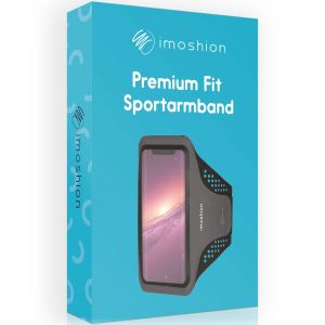 iMoshion Premium Fit Sportarmband - Size XL - Zwart