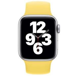 Apple Solobandje Apple Watch Series 1-9 / SE - 38/40/41 mm - Maat 2 - Ginger