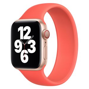 Apple Solobandje Apple Watch Series 1-9 / SE / Ultra (2) - 42/44/45/49 mm - Maat 7 - Pink Citrus