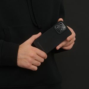 iDeal of Sweden Seamless Case Backcover iPhone 12 (Pro) - Coal Black