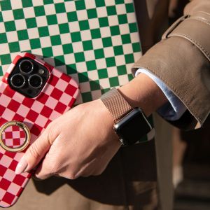 Burga Milanees bandje Apple Watch Series 1-9 / SE - 38/40/41mm - Rosé Goud