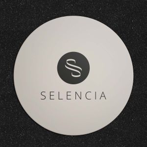 Selencia Glitter Cover MacBook Pro 16 inch (2021) / Pro 16 inch (2023) M3 chip - A2485 / A2780 / A2919 - Zwart