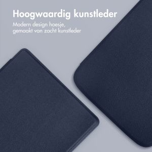 iMoshion Slim Soft Case Sleepcover Kobo Nia - Donkerblauw