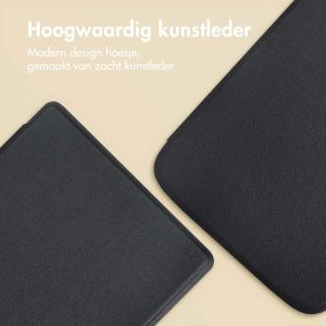 iMoshion Slim Soft Case Sleepcover Pocketbook Touch Lux 5 / HD 3 / Basic Lux 4 / Vivlio Lux 5 - Zwart