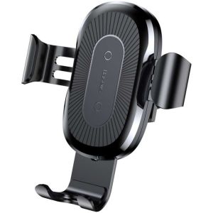 Baseus Wireless Car Charger Gravity Car de iPhone 6 - Telefoonhouder auto - Draadloze - Dashboard - Zwart | Smartphonehoesjes.nl
