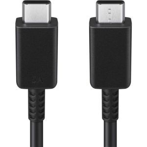 Samsung USB-C naar USB-C kabel 5A Samsung Galaxy A54 (5G) - 1 meter - Zwart