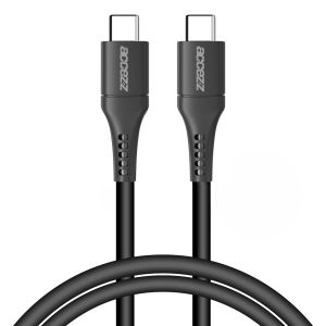 Accezz USB-C naar USB-C kabel Samsung Galaxy S20 Plus - 1 meter - Zwart