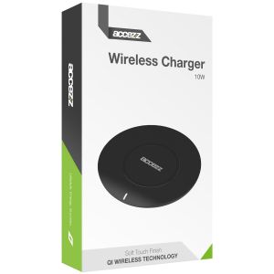 Accezz Qi Soft Touch Wireless Charger iPhone 15 Pro - Draadloze oplader - 10 Watt - Wit