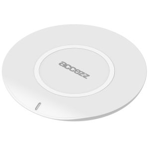 Accezz Qi Soft Touch Wireless Charger iPhone 15 Plus - Draadloze oplader - 10 Watt - Wit