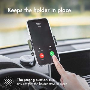 Accezz Telefoonhouder auto Samsung Galaxy A12 - Universeel - Dashboard - Zwart
