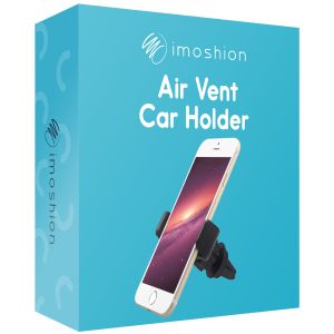 iMoshion Telefoonhouder auto iPhone 14 - Verstelbaar - Universeel - Ventilatierooster - Zwart