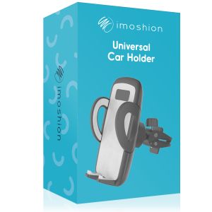 iMoshion Telefoonhouder auto iPhone 12 Mini - Verstelbaar - Universeel - Ventilatierooster - Zwart
