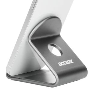 Accezz Telefoonhouder bureau iPhone SE (2020) - Premium - Aluminium - Grijs