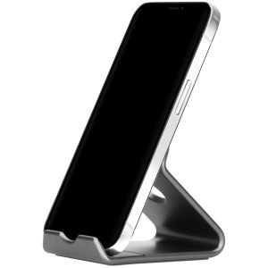Accezz Telefoonhouder bureau Samsung Galaxy A52 (5G) - Premium - Aluminium - Grijs