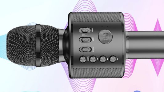 iMoshion Karaoke Microfoon - Bluetooth microfoon met speaker en stemvervorming