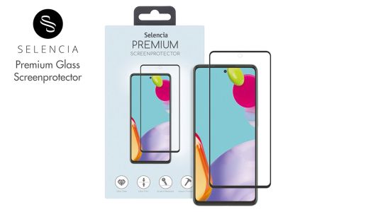 Selencia Gehard Glas Premium Screenprotector Samsung Galaxy A52(s) (5G/4G) / A53 - Zwart