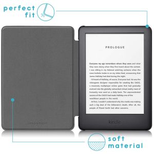 iMoshion Slim Hard Case Bookcase Amazon Kindle 10 - Donkerblauw