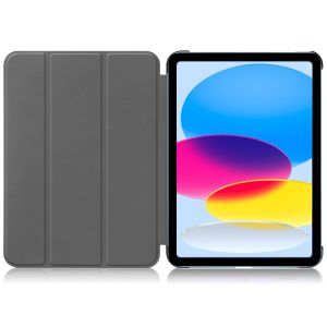iMoshion Trifold Bookcase iPad 10 (2022) 10.9 inch - Rosé Goud