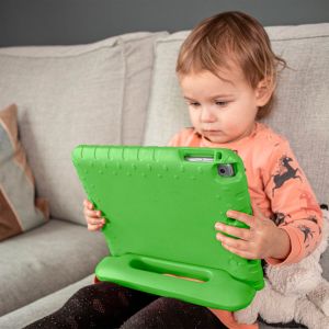 iMoshion Kidsproof Backcover met handvat iPad 7 (2019) / iPad 8 (2020) / iPad 9 (2021) 10.2 inch - Groen