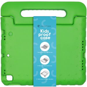 iMoshion Kidsproof Backcover met handvat iPad 7 (2019) / iPad 8 (2020) / iPad 9 (2021) 10.2 inch - Groen