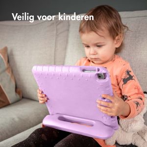 iMoshion Kidsproof Backcover met handvat Samsung Galaxy Tab S9 / Tab S9 FE - Lila