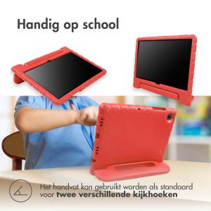 iMoshion Kidsproof Backcover met handvat iPad 7 (2019) / iPad 8 (2020) / iPad 9 (2021) 10.2 inch - Rood