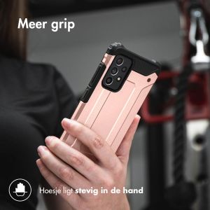 iMoshion Rugged Xtreme Backcover iPhone 14 Pro - Rosé Goud