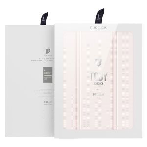 Dux Ducis Toby Bookcase Samsung Galaxy Tab S8 Plus / S7 Plus / S7 FE - Roze
