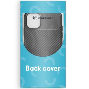 iMoshion Carbon Softcase Backcover Xiaomi 12 Pro - Zwart