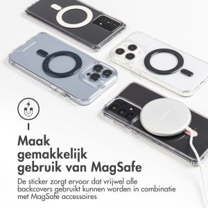 iMoshion MagSafe sticker met installatiehulp - Wit