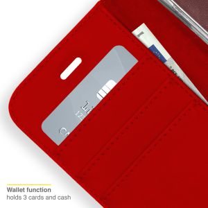 Accezz Wallet Softcase Bookcase Samsung Galaxy A72 - Rood