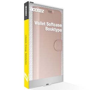 Accezz Wallet Softcase Bookcase Oppo A94 (5G) - Rosé Goud