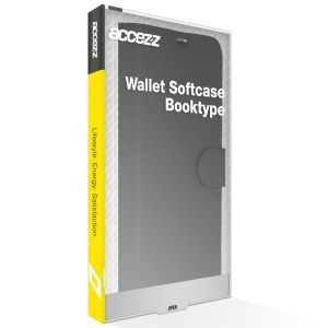 Accezz Wallet Softcase Bookcase Oppo A16(s) / A54s - Zwart