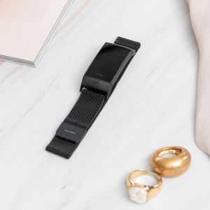 iMoshion Milanees magnetisch bandje Fitbit Luxe - Maat S - Zwart