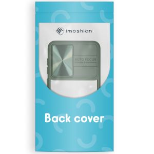 iMoshion Camslider Backcover iPhone 13 - Donkergroen