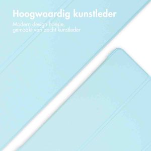 iMoshion Trifold Hardcase Bookcase iPad Pro 12.9 (2018 - 2022) - Lichtblauw