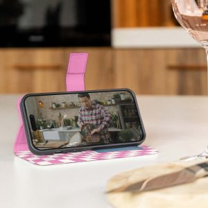 iMoshion Design Bookcase Samsung Galaxy A52(s) (5G/4G) - Retro Pink