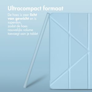 iMoshion Origami Bookcase Lenovo Tab P12 - Lichtblauw