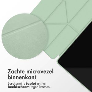 iMoshion Origami Bookcase iPad Air 5 (2022) / Air 4 (2020) / Pro 11 (2018 / 2020 / 2021 / 2022) - Lichtgroen