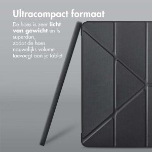 iMoshion Origami Bookcase Lenovo Tab P12 - Zwart